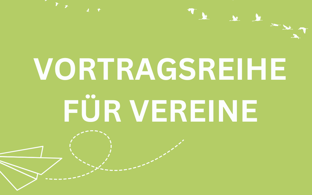 Vortragsreihe für Vereine