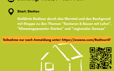 Mit dem Rad durch die Heimat – entdecken, erfahren, erleben