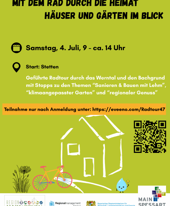 Mit dem Rad durch die Heimat – entdecken, erfahren, erleben